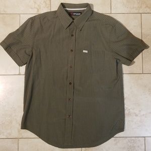 Rip Curl Striped Button Down Shirt